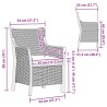 Fauteuil Anthracite PP 582248582248