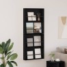 Étagère à magazines 2 pcs Chêne noir 60 x 12 x 70 cm 582249582249