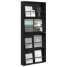 Étagère à magazines 2 pcs Chêne noir 60 x 12 x 70 cm 582249582249