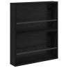 Étagère à magazines 2 pcs Chêne noir 60 x 12 x 70 cm 582249582249