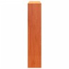 Tête de lit avec rangement cire marron 140cm bois massif de pin 582253582253