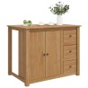Chariot de cuisine PANAMA 2 pcs Cire de Miel 112 x 77 x 90 cm 582257582257