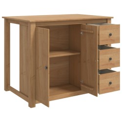 Chariot de cuisine PANAMA 2 pcs Cire de Miel 112 x 77 x 90 cm 582257582257