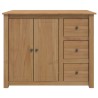 Chariot de cuisine PANAMA 2 pcs Cire de Miel 112 x 77 x 90 cm 582257582257