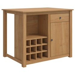 Chariot de cuisine PANAMA 2 pcs Cire de Miel 112 x 77 x 90 cm 582279582279