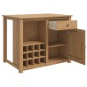 Chariot de cuisine PANAMA 2 pcs Cire de Miel 112 x 77 x 90 cm 582279582279