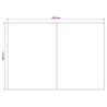 Toile de rechange pour auvent Vert et jaune 450 × 300 cm 582290582290
