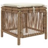 Ensemble de salle à manger pour jardin 3 pcs Beige et crème 582297582297
