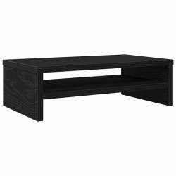 Support pour écran en chêne noir 42 x 24 x 13 cm bois composite 582299582299