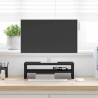 Support pour écran en chêne noir 42 x 24 x 13 cm bois composite 582299582299