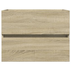 Ensemble de meubles de bain 2pcs céramique et bois d'ingénierie 582320582320