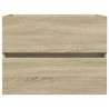 Ensemble de meubles de bain 2pcs céramique et bois d'ingénierie 582320582320