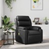 Fauteuil de massage inclinable Noir Similicuir 582323582323