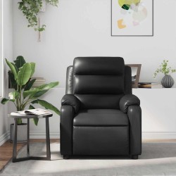 Fauteuil de massage inclinable Noir Similicuir 582323582323