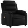 Fauteuil de massage inclinable électrique noir similicuir 582327582327