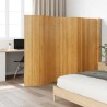 Cloison de séparation naturel largeur 600 cm hauteur 165 cm bambou 582329582329
