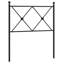 Tête de lit de remplacement métal noir 75 cm 582338582338