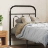 Tête de lit de remplacement métal noir 75 cm 582343582343