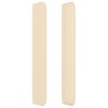 Tête de lit avec oreilles Crème 83x16x118/128 cm Tissu 582348582348