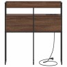 Tête de lit de rangement Chêne marron Bois d'ingénierie 582355582355