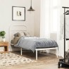 Tête de lit de remplacement métal blanc 75 cm 582356582356