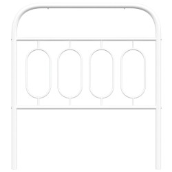 Tête de lit de remplacement métal blanc 80 cm 582359582359