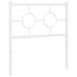 Tête de lit de remplacement métal blanc 80 cm 582360582360