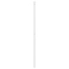 Tête de lit de remplacement métal blanc 80 cm 582360582360