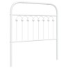 Tête de lit de remplacement métal blanc 90 cm 582361582361