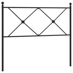 Tête de lit de remplacement métal noir 100 cm 582362582362