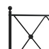 Tête de lit de remplacement métal noir 100 cm 582362582362