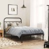 Tête de lit de remplacement métal noir 107 cm 582363582363