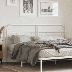 Tête de lit de remplacement métal blanc 160 cm 582365582365