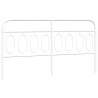Tête de lit de remplacement métal blanc 160 cm 582365582365