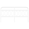 Tête de lit de remplacement métal blanc 160 cm 582365582365
