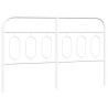 Tête de lit de remplacement métal blanc 150 cm 582366582366