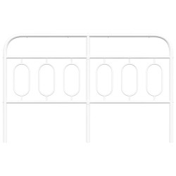Tête de lit de remplacement métal blanc 150 cm 582366582366