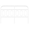 Tête de lit de remplacement métal blanc 150 cm 582366582366