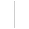 Tête de lit de remplacement métal blanc 135 cm 582367582367