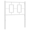 Tête de lit de remplacement métal blanc 75 cm 582368582368