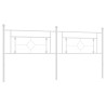 Tête de lit de remplacement métal blanc 200 cm 582369582369
