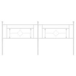 Tête de lit de remplacement métal blanc 200 cm 582369582369