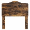 Tête de lit Chêne fumé Bois d'ingénierie 582376582376