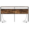 Tête de lit de rangement Chêne fumé Bois d'ingénierie 582384582384