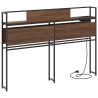 Tête de lit de rangement Chêne marron Bois d'ingénierie 582385582385