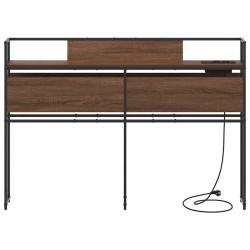 Tête de lit de rangement Chêne marron Bois d'ingénierie 582385582385