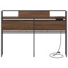 Tête de lit de rangement Chêne marron Bois d'ingénierie 582385582385