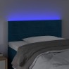 Tête de lit à LED Bleu foncé 80x5x78/88 cm Velours 582386582386