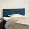 Tête de lit Bleu foncé 80x5x78/88 cm Velours 582399582399