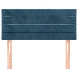 Tête de lit Bleu foncé 80x5x78/88 cm Velours 582399582399